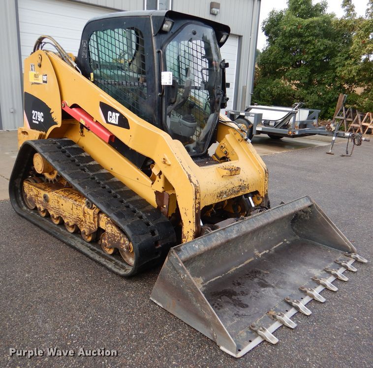 image for item DL3181 2010 Caterpillar 279C  tracked skid steer loader