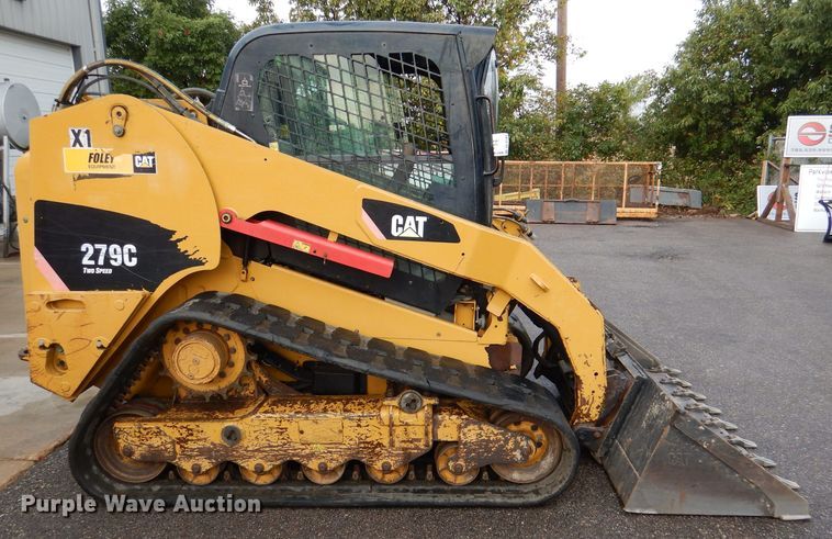 image for item DL3181 2010 Caterpillar 279C  tracked skid steer loader