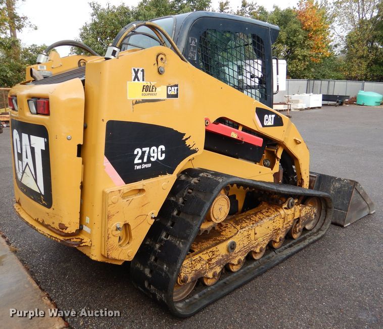 image for item DL3181 2010 Caterpillar 279C  tracked skid steer loader