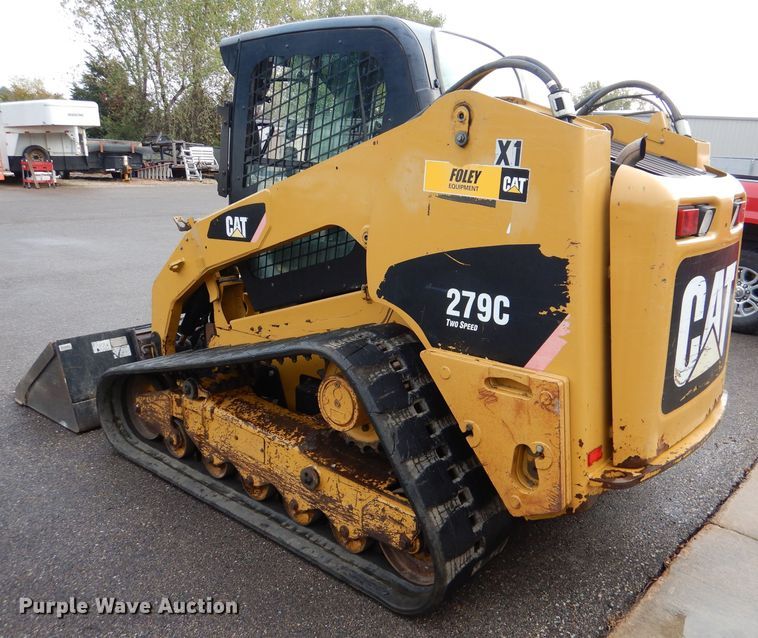 image for item DL3181 2010 Caterpillar 279C  tracked skid steer loader