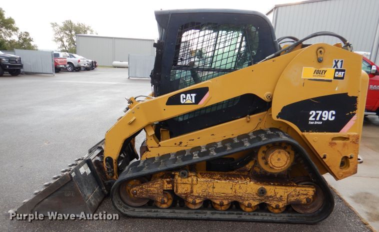 image for item DL3181 2010 Caterpillar 279C  tracked skid steer loader