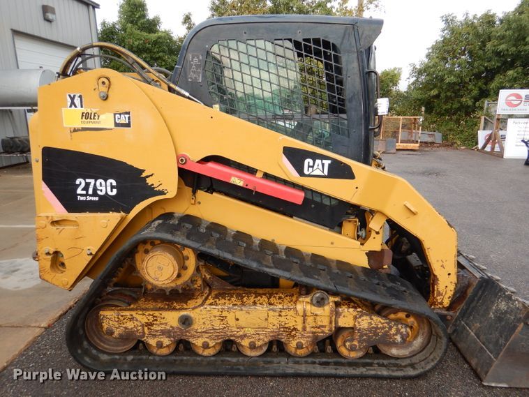 image for item DL3181 2010 Caterpillar 279C  tracked skid steer loader