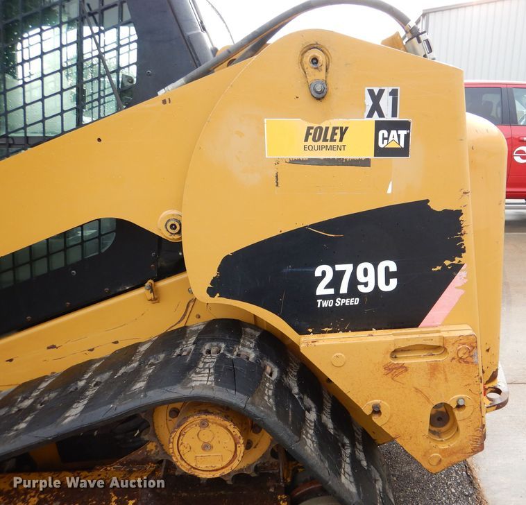 image for item DL3181 2010 Caterpillar 279C  tracked skid steer loader