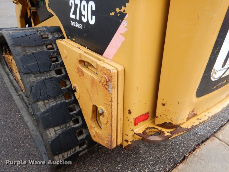 image for item DL3181 2010 Caterpillar 279C  tracked skid steer loader