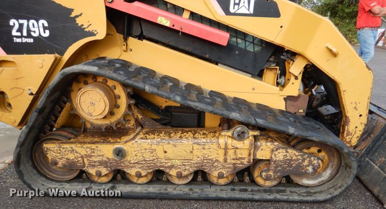 image for item DL3181 2010 Caterpillar 279C  tracked skid steer loader