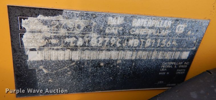 image for item DL3181 2010 Caterpillar 279C  tracked skid steer loader