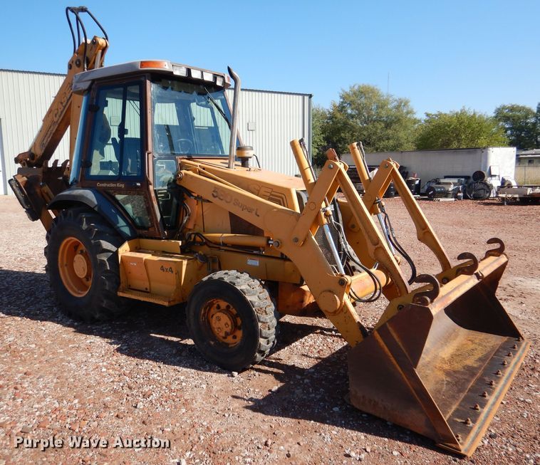 image for item DL3221 1996 Case 580 Super L  backhoe