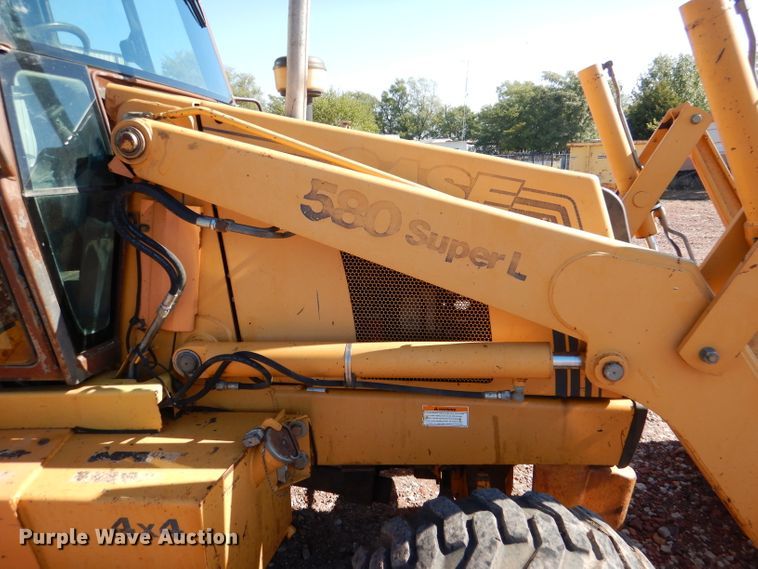 image for item DL3221 1996 Case 580 Super L  backhoe