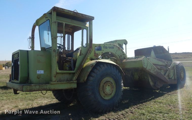 image for item DL6386 1983 Terex TS-14B  scraper