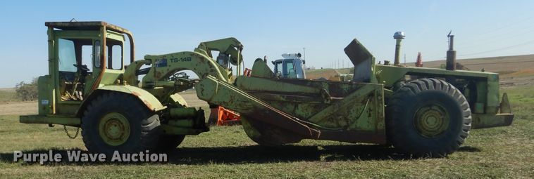 image for item DL6386 1983 Terex TS-14B  scraper