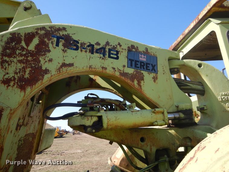 image for item DL6386 1983 Terex TS-14B  scraper