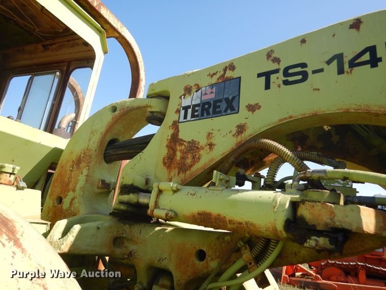 image for item DL6386 1983 Terex TS-14B  scraper
