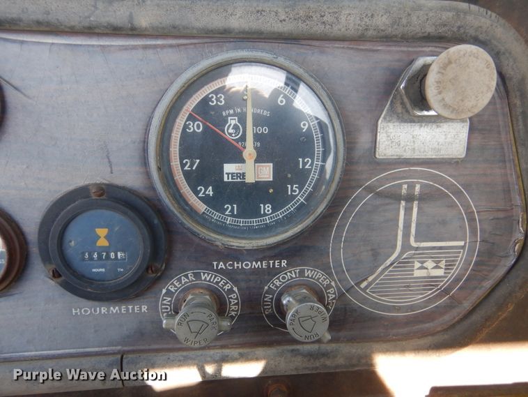 image for item DL6386 1983 Terex TS-14B  scraper