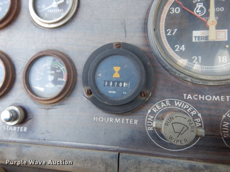 image for item DL6386 1983 Terex TS-14B  scraper