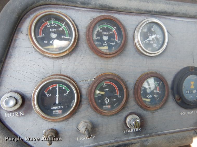 image for item DL6386 1983 Terex TS-14B  scraper