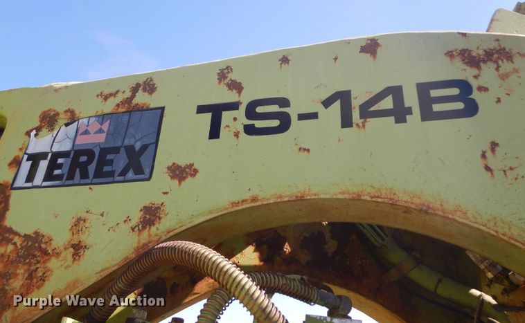 image for item DL6386 1983 Terex TS-14B  scraper