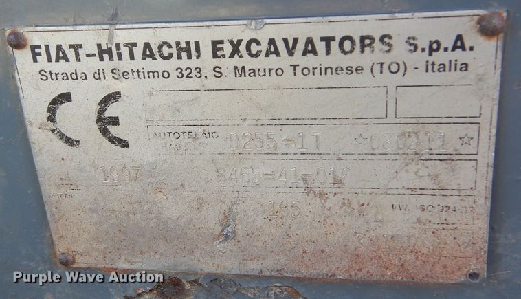 image for item DL6387 1996 Fiat FD255  dozer