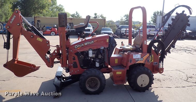 image for item DL7653 2015 Ditch Witch RT45  trencher