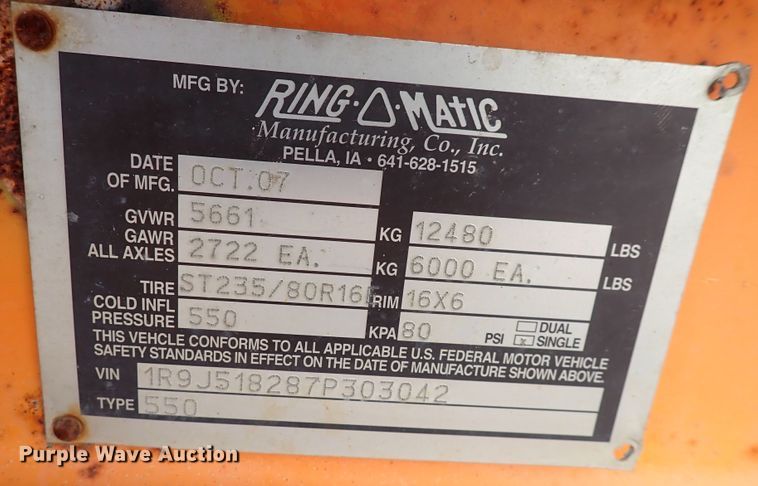 image for item DL7681 Ring-o-matic 550  vacuum excavator
