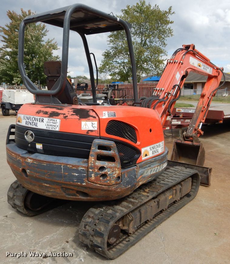image for item DM4394 2007 Kubota KX121-3  mini excavator