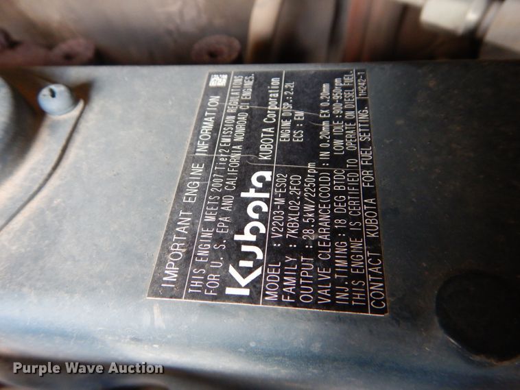 image for item DM4394 2007 Kubota KX121-3  mini excavator