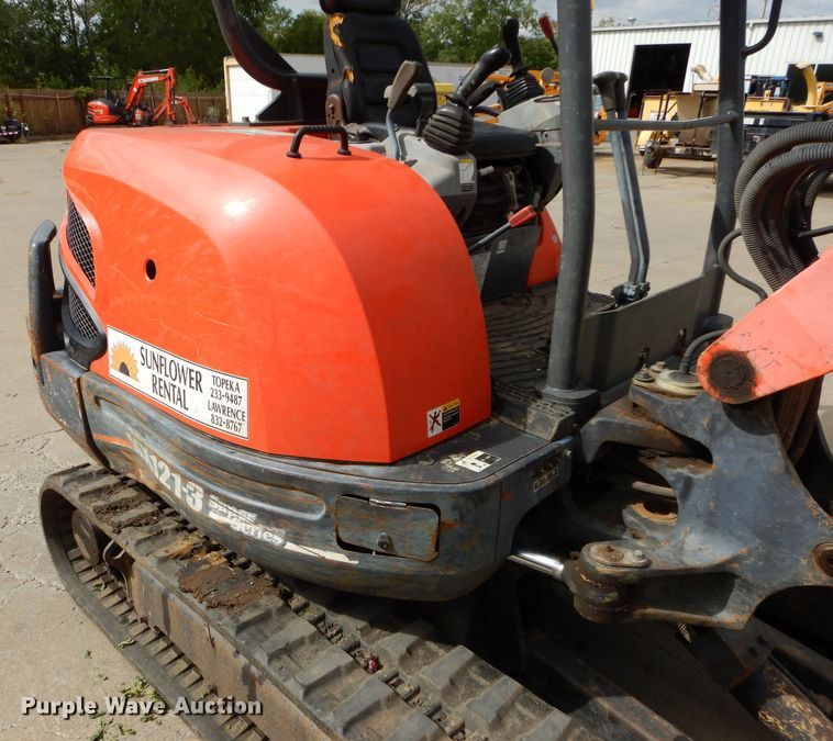 image for item DM4394 2007 Kubota KX121-3  mini excavator