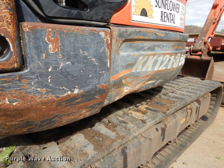 image for item DM4394 2007 Kubota KX121-3  mini excavator