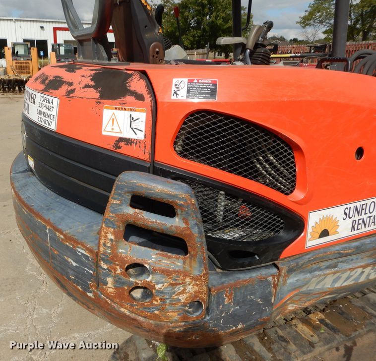 image for item DM4394 2007 Kubota KX121-3  mini excavator