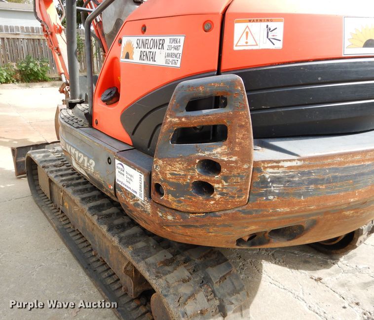 image for item DM4394 2007 Kubota KX121-3  mini excavator