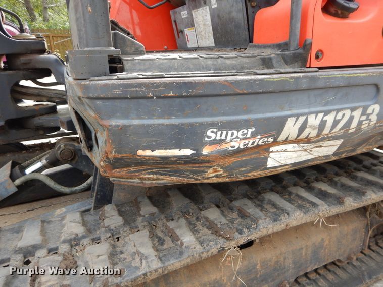 image for item DM4394 2007 Kubota KX121-3  mini excavator
