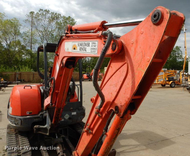 image for item DM4394 2007 Kubota KX121-3  mini excavator