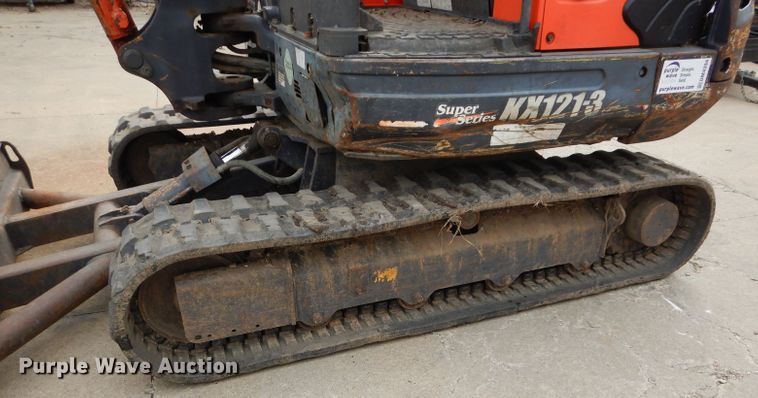 image for item DM4394 2007 Kubota KX121-3  mini excavator