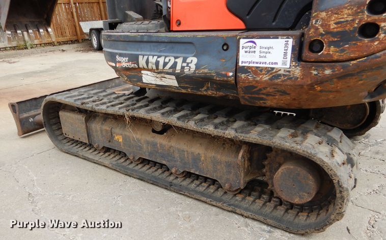 image for item DM4394 2007 Kubota KX121-3  mini excavator