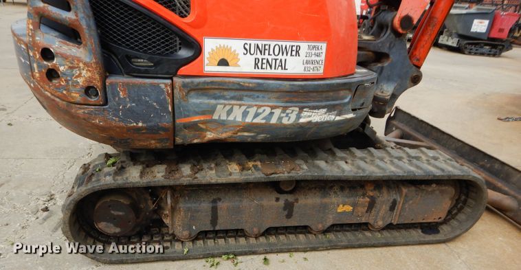 image for item DM4394 2007 Kubota KX121-3  mini excavator