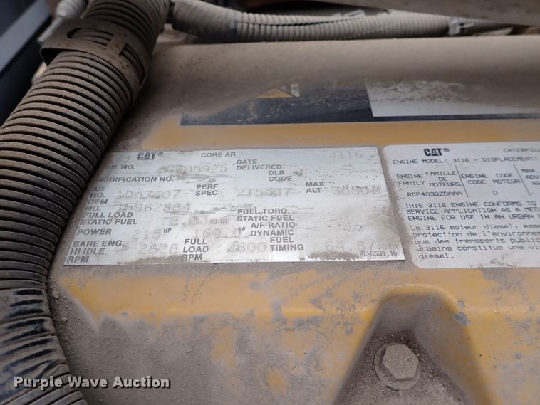 image for item DN2134 1994 GMC TopKick  dump flatbed truck