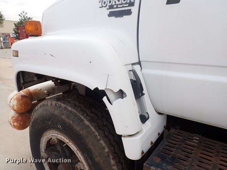 image for item DN2134 1994 GMC TopKick  dump flatbed truck