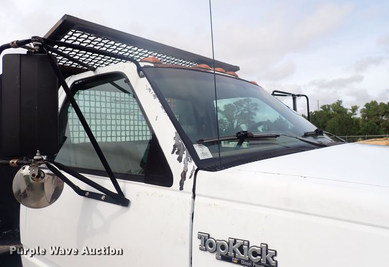 image for item DN2134 1994 GMC TopKick  dump flatbed truck
