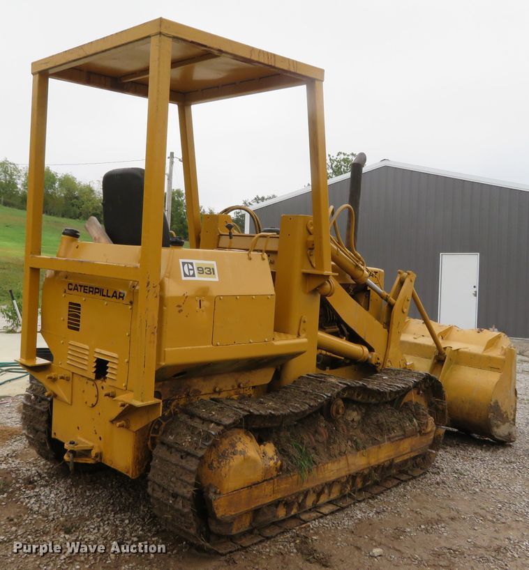 image for item DN7755 1974 Caterpillar 931  track loader