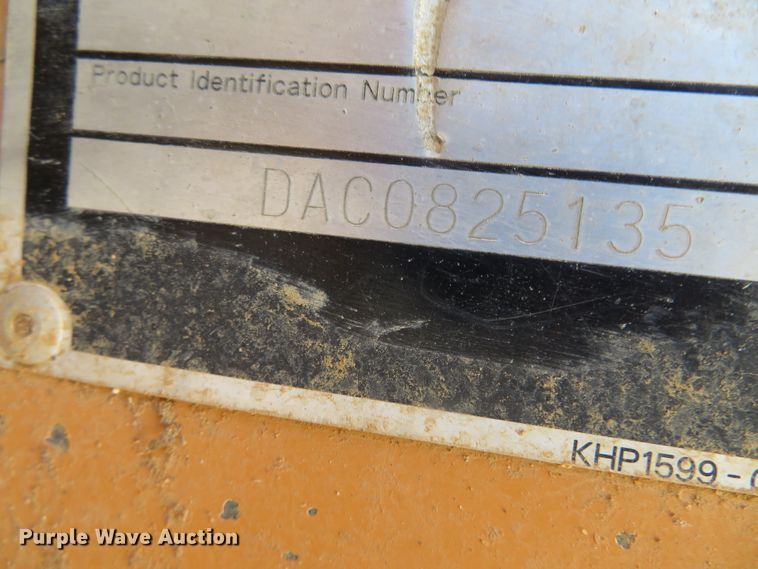 image for item DN7757 2003 Case CX225SR  excavator