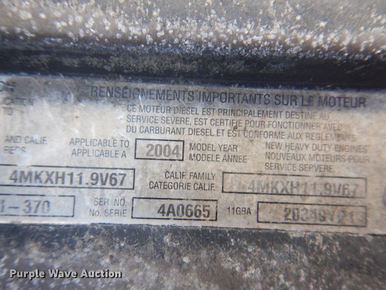 image for item EV9327 2004 Mack CV513  ready mix truck