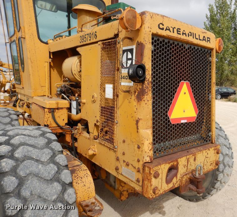 image for item EV9330 1979 Caterpillar 140G  motor grader