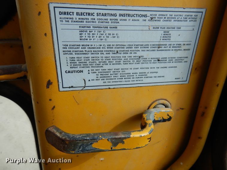 image for item EV9330 1979 Caterpillar 140G  motor grader