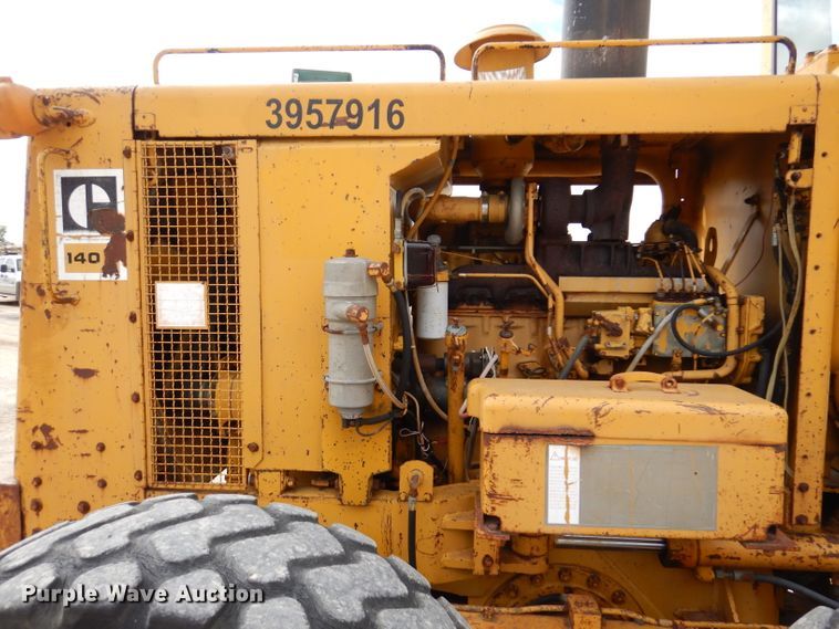 image for item EV9330 1979 Caterpillar 140G  motor grader