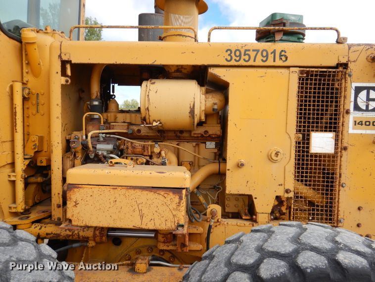 image for item EV9330 1979 Caterpillar 140G  motor grader