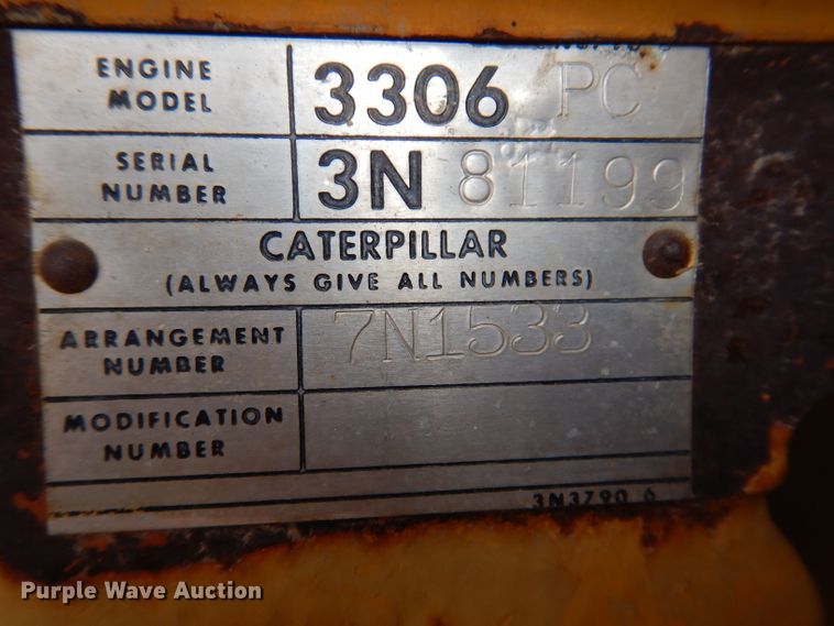 image for item EV9330 1979 Caterpillar 140G  motor grader