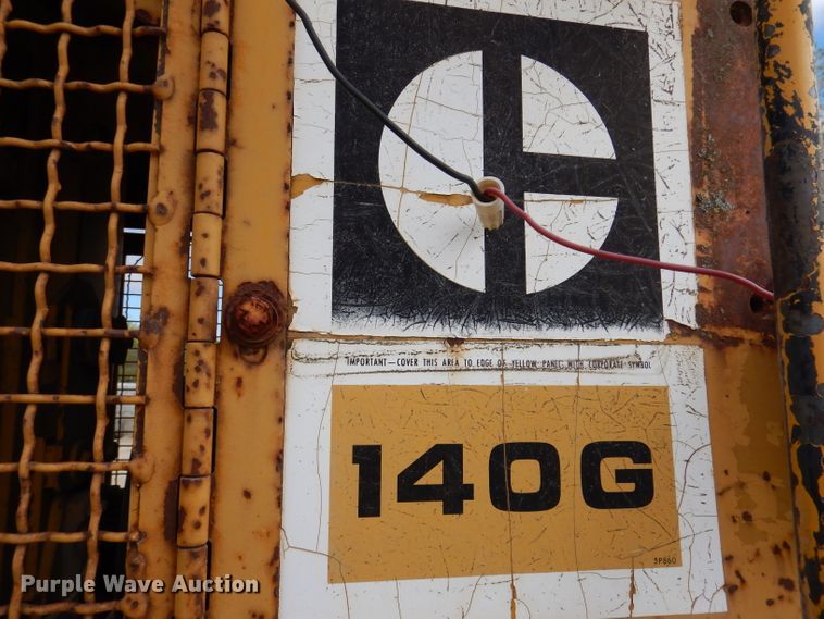 image for item EV9330 1979 Caterpillar 140G  motor grader