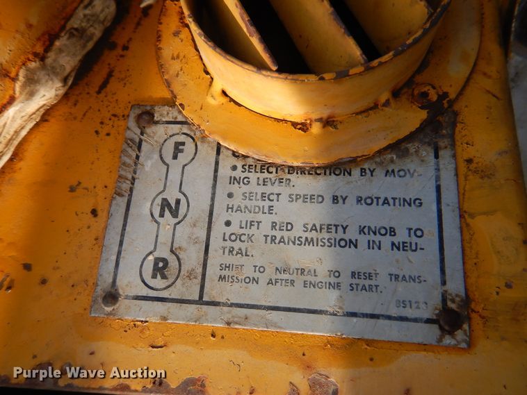 image for item EX9691 1969 Caterpillar 930  wheel loader