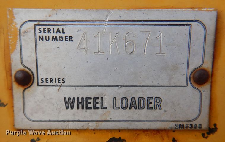 image for item EX9691 1969 Caterpillar 930  wheel loader