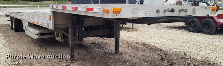 image for item FC9058 2006 Transcraft Eagle  drop deck equipment trailer