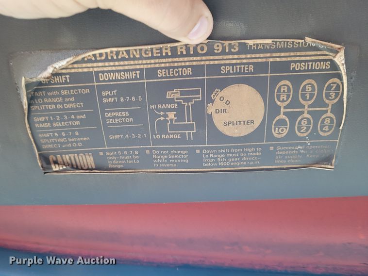 image for item FC9059 1970 Ford 9000  fuel truck